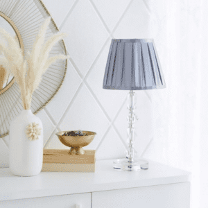 مصباح طاولة بقاعدة كريستال من نوفيلتي