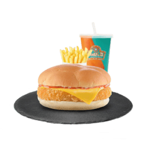 وجبة البرجر للأطفال