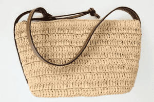 حقيبة كتف مضفرة