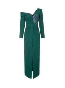 فستان الأكتاف المكشوفة المتميزة