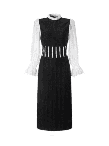 فستان بأكمام بالون مميزة