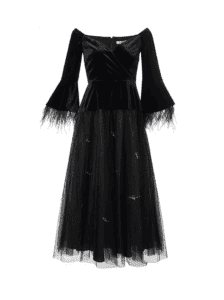 فستان مخملي