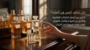 هل عطور نايس ون أصلية وكيف تخفضينها؟