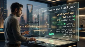 كود خصم ار اند بي