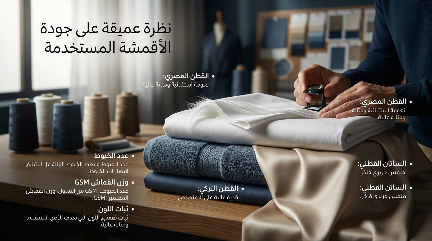 نظرة عميقة على جودة الأقمشة نظرة عميقة على جودة الأقمشة