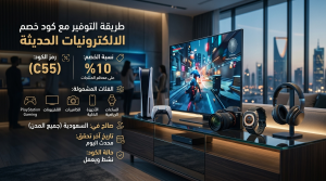 طريقة التوفير مع كود خصم الالكترونيات الحديثة
