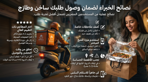 نصائح الخبراء لضمان وصول طلبك ساخن وطازج