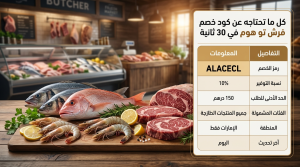 كل ما تحتاجه عن كود خصم فرش تو هوم في 30 ثانية