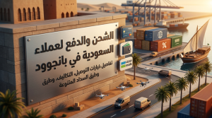 الشحن والدفع في متجر بانجوود لعملاء السعودية