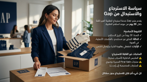 سياسة الاسترجاع والاستبدال من Gap متجر