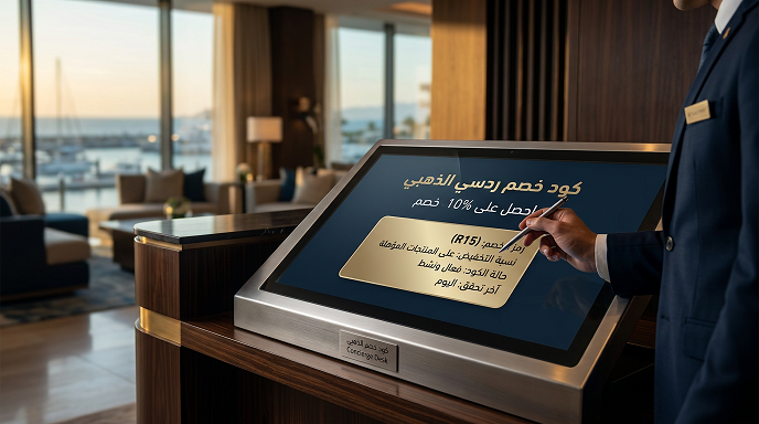 طريقة الحصول على توفير بإستخدام كود خصم ردسي