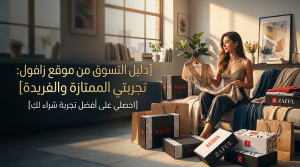 كيفية التسوق وشراء طلباتك من موقع زافول