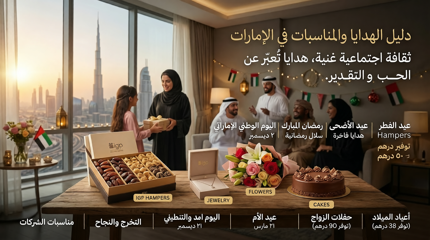مناسبات الإمارات وأفضل هدايا للمواسم