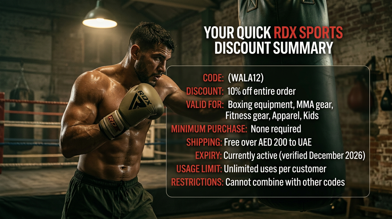 Your Quick RDX Sports Discount Code