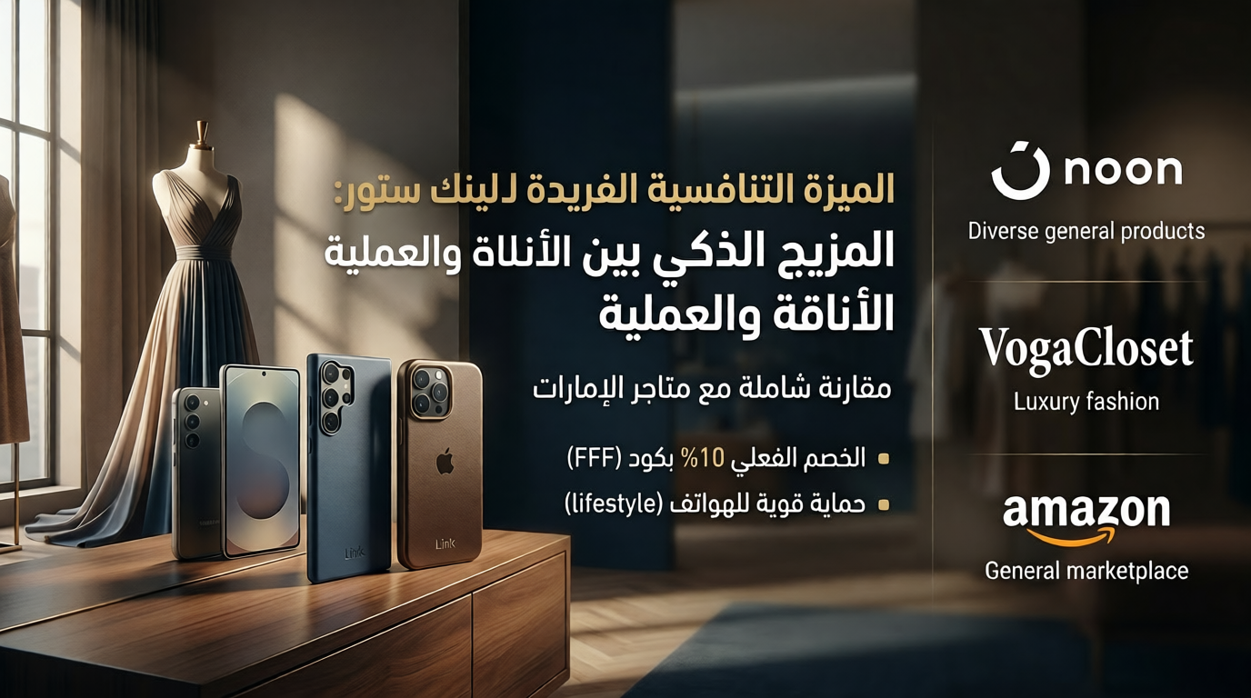 مقارنة لينك ستور مع المتاجر المنافسة