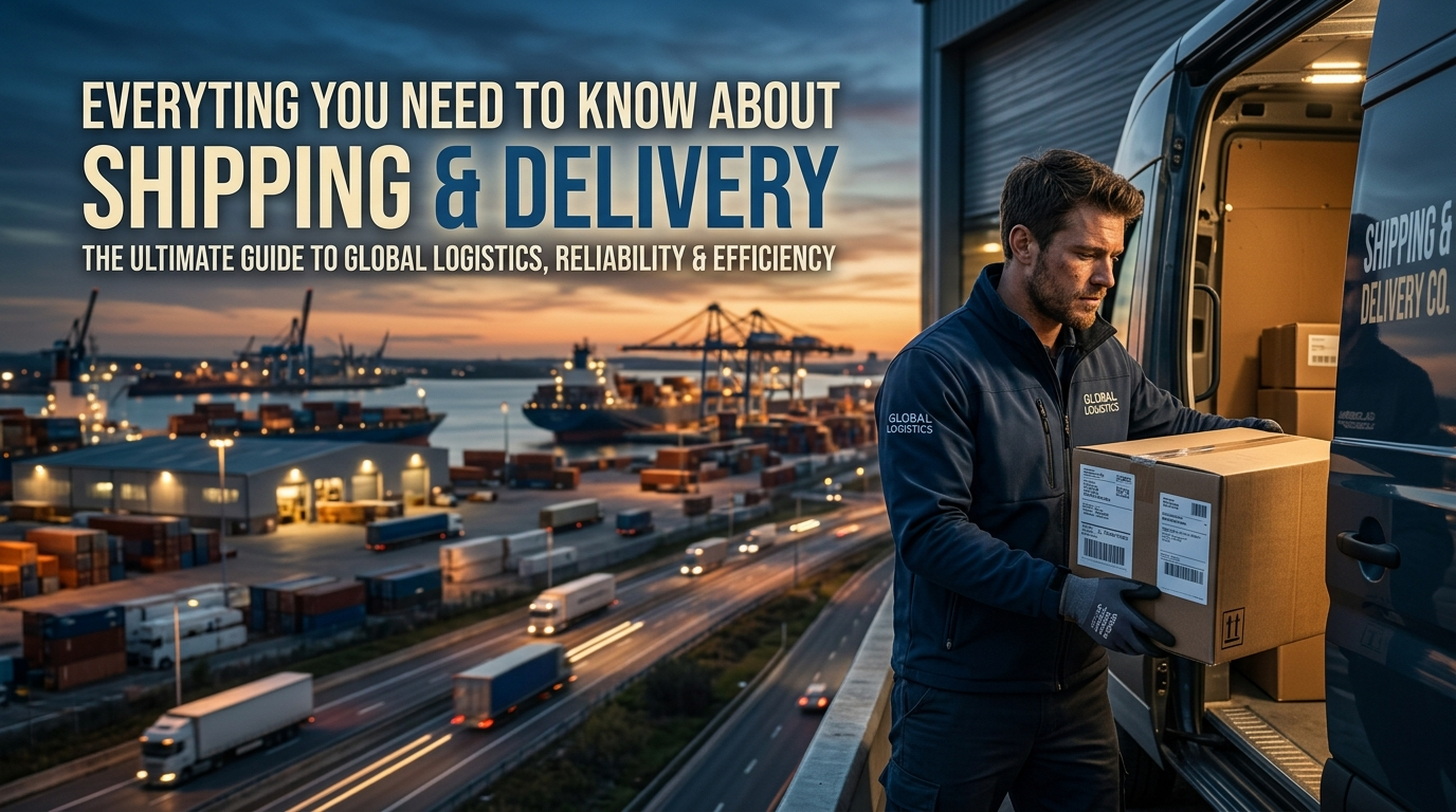 Everything You Need to Know About Shipping & Delivery