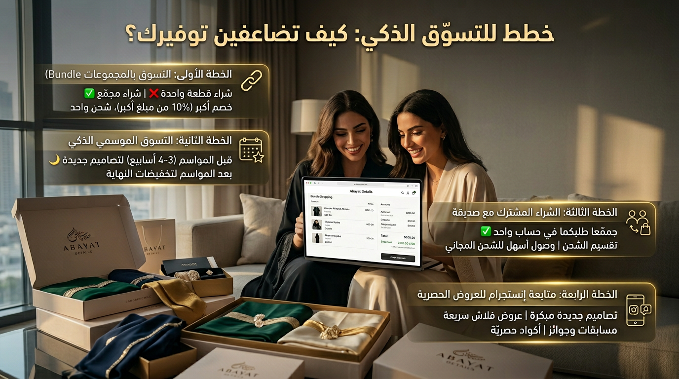 خطط للتسوق الذكي: كيف تضاعفين توفيرك؟