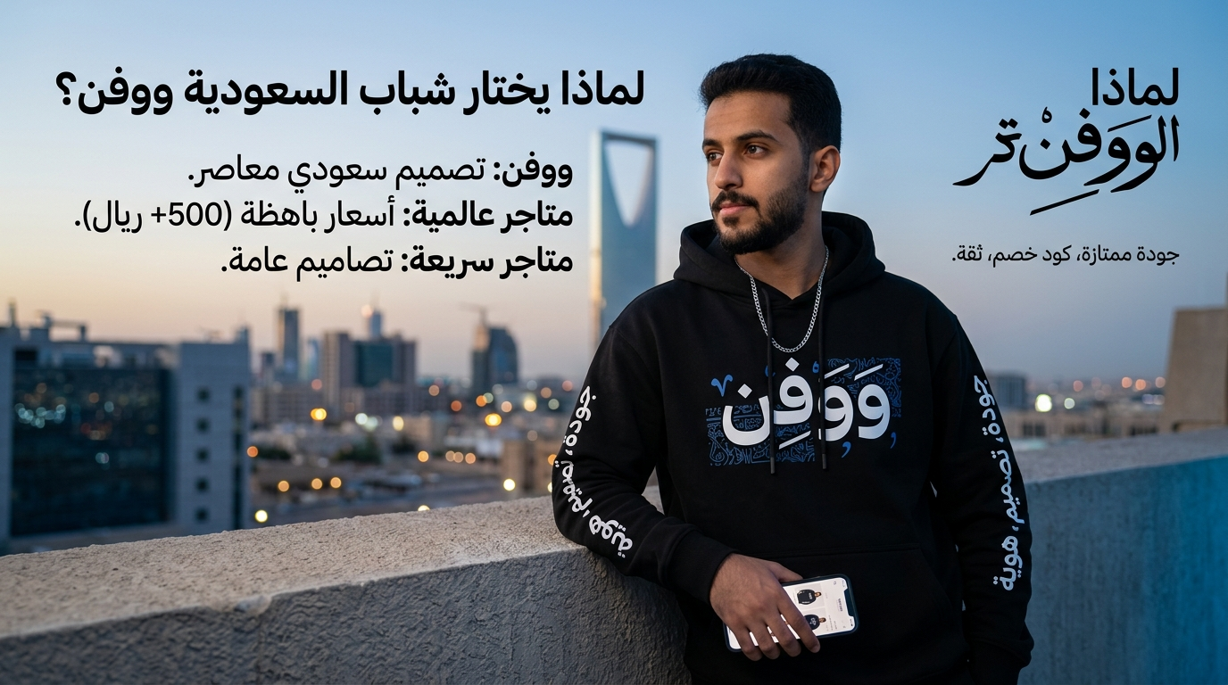 لماذا يختار شباب السعودية ووفن لشراء قطع الستريت وير؟