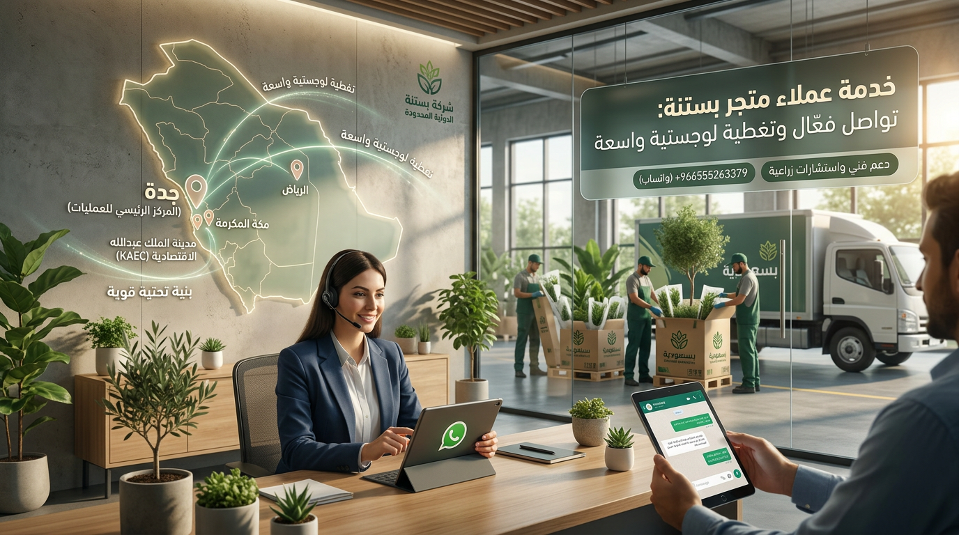 خدمة عملاء متجر بستنة