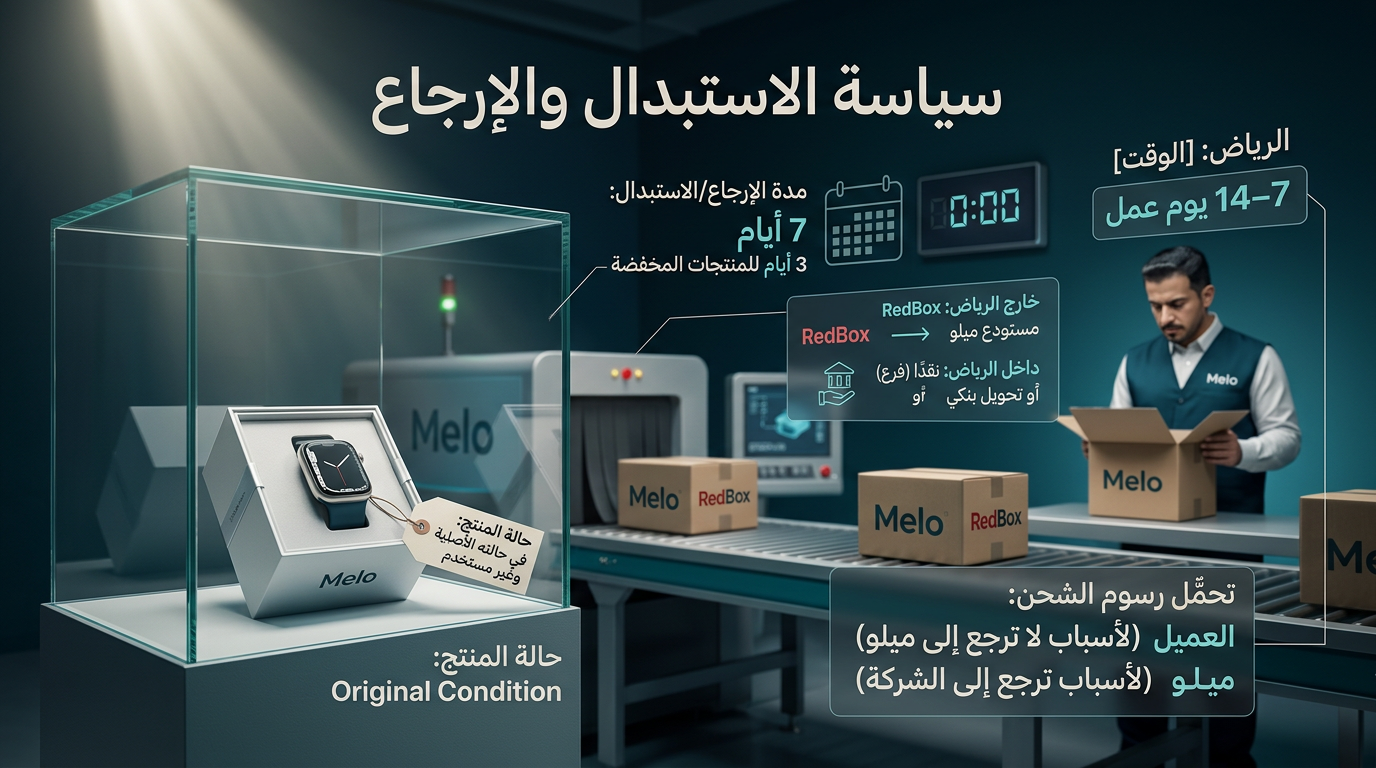 سياسة الاستبدال والإرجاع