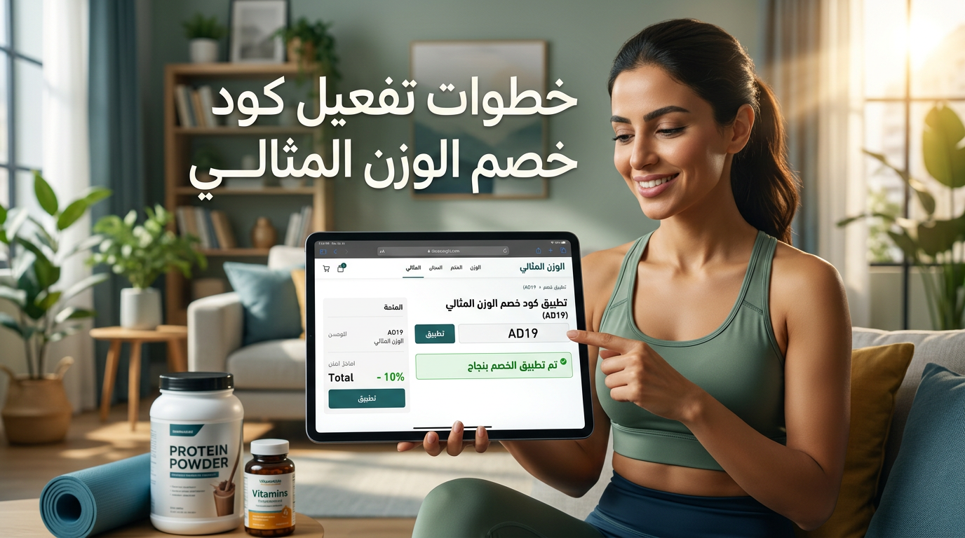 كود خصم الوزن المثالي