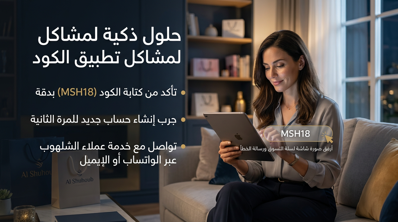 حلول ذكية لمشاكل تطبيق الكود