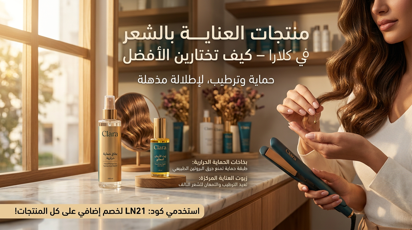 منتجات العناية بالشعر في كلارا 