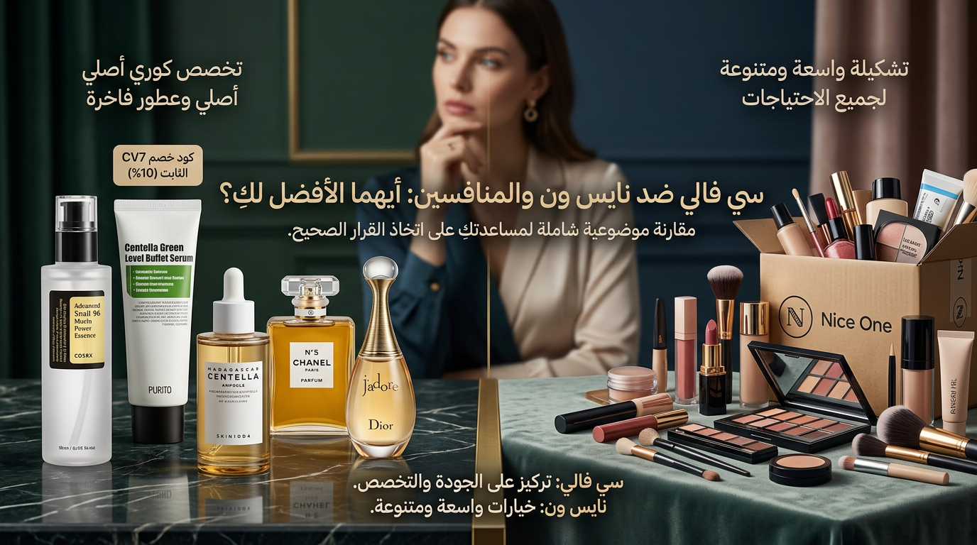 مقارنة سي فالي مع نايس ون والمنافسين