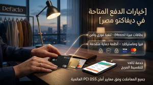 خيارات الدفع المتاحة