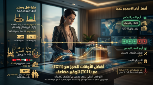 أفضل الأوقات للحجز