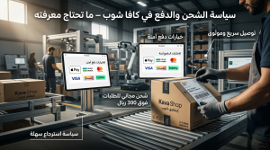 سياسة الشحن والدفع