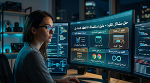 حل مشاكل الكود