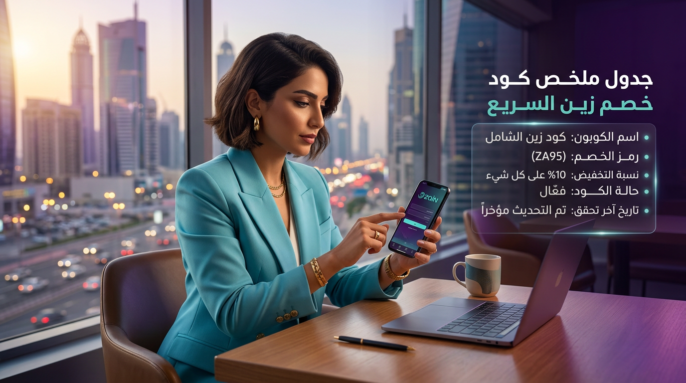 كود خصم زين فعال