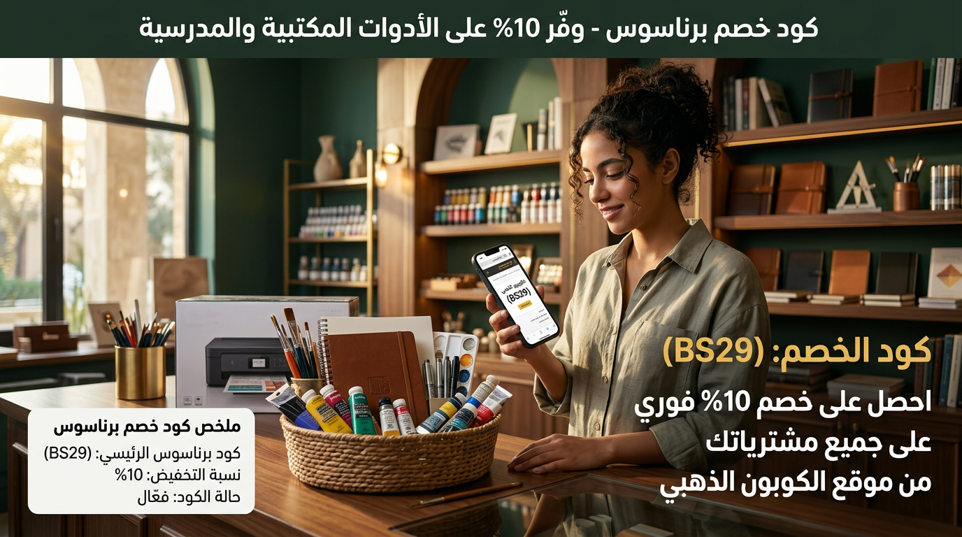 كود خصم برناسوس الفعال