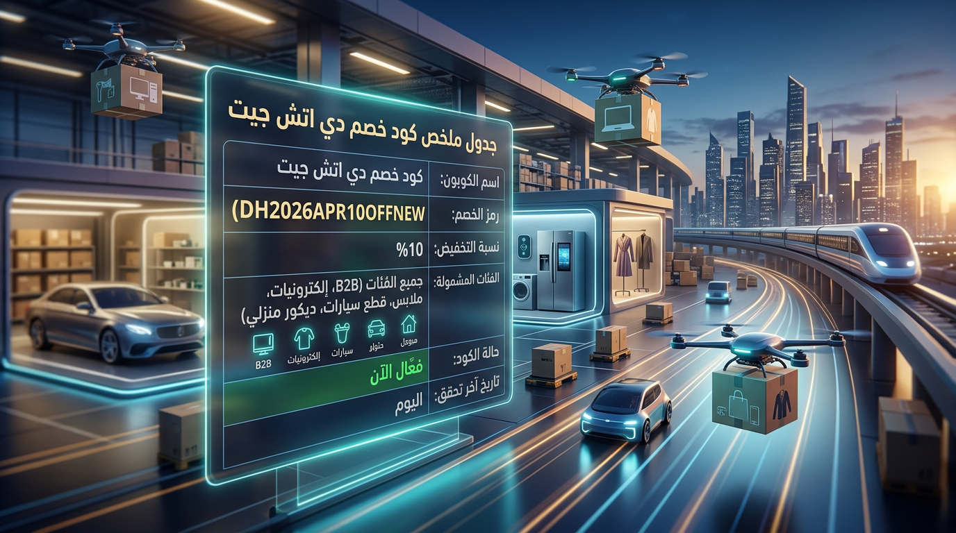 كود خصم دي اتش جيت