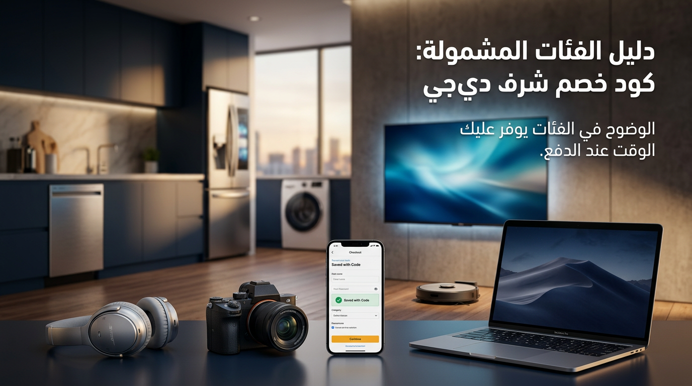 كود خصم شرف دي جي