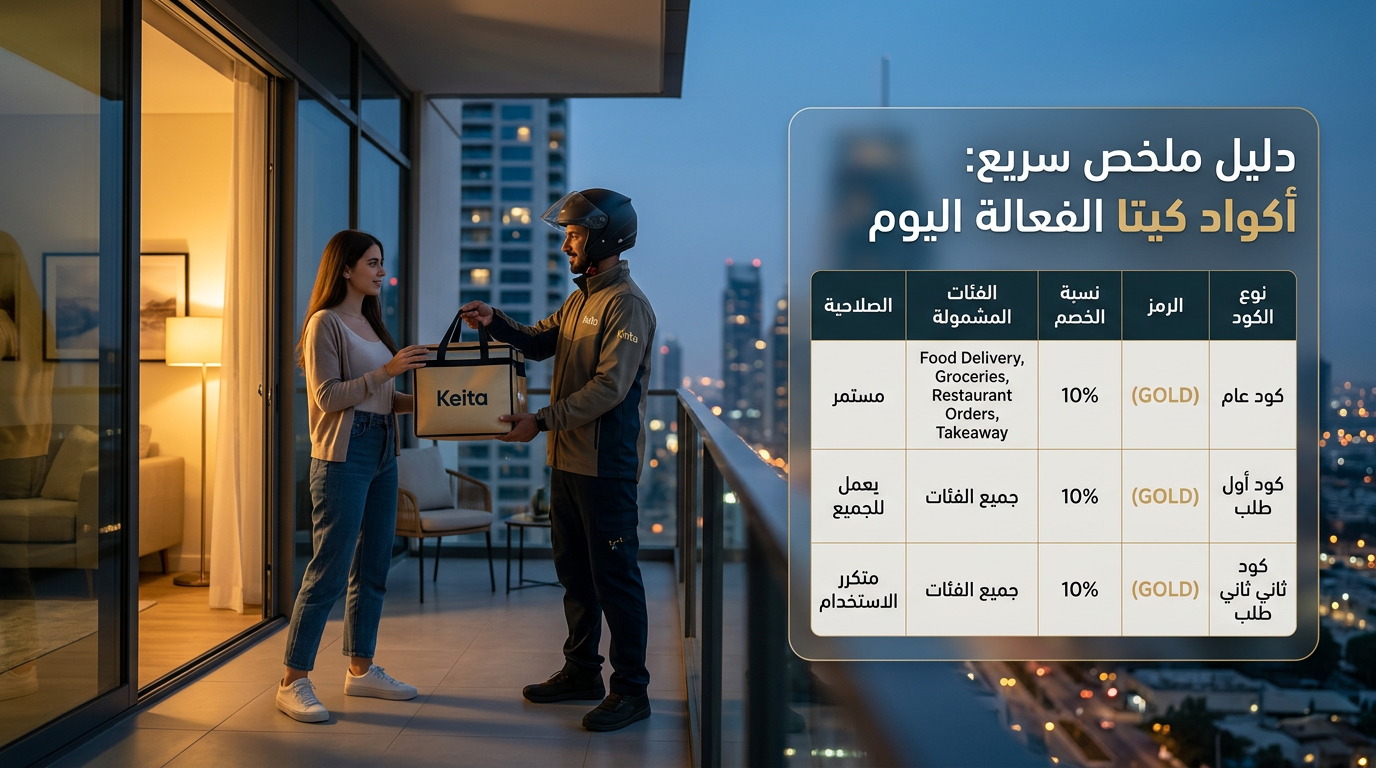 أكواد كيتا الفعالة اليوم