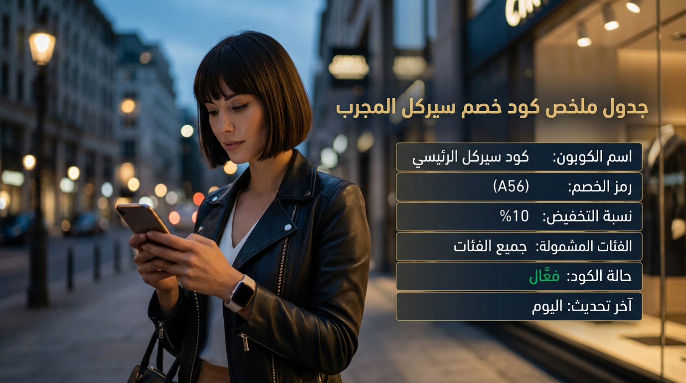 كود خصم سيركل