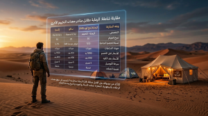 الرماية مقابل متاجر معدات التخييم الأخرى