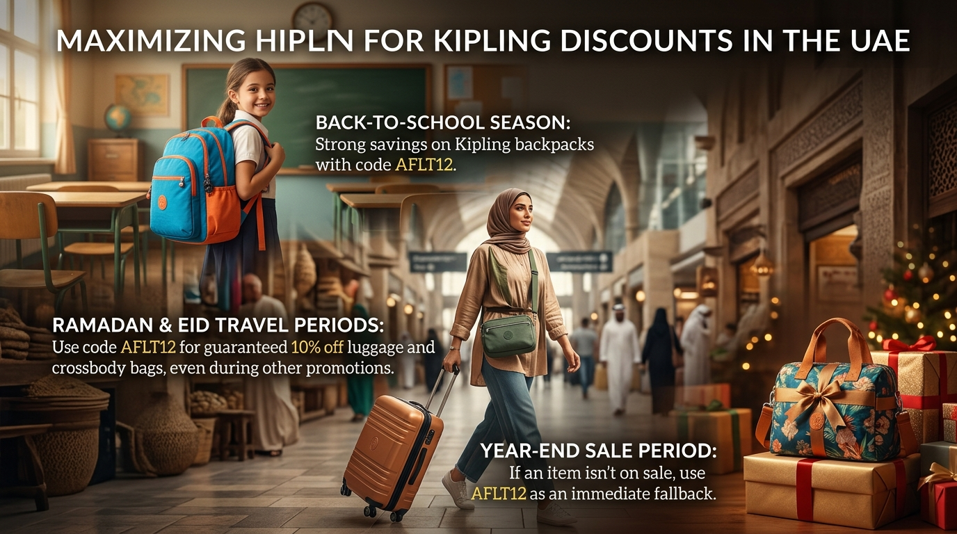 When to Use Your Kipling Discount for Maximum Value