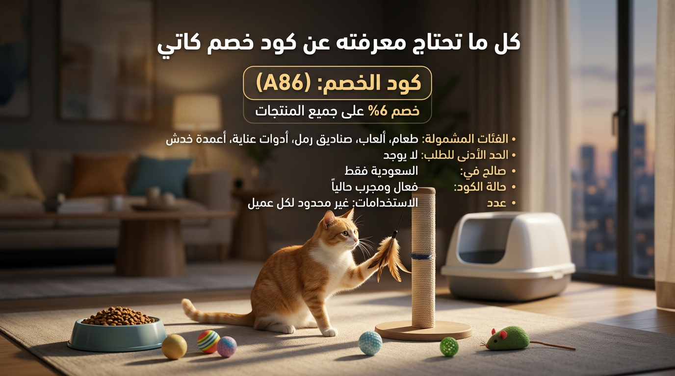 أفضل كود خصم كاتي