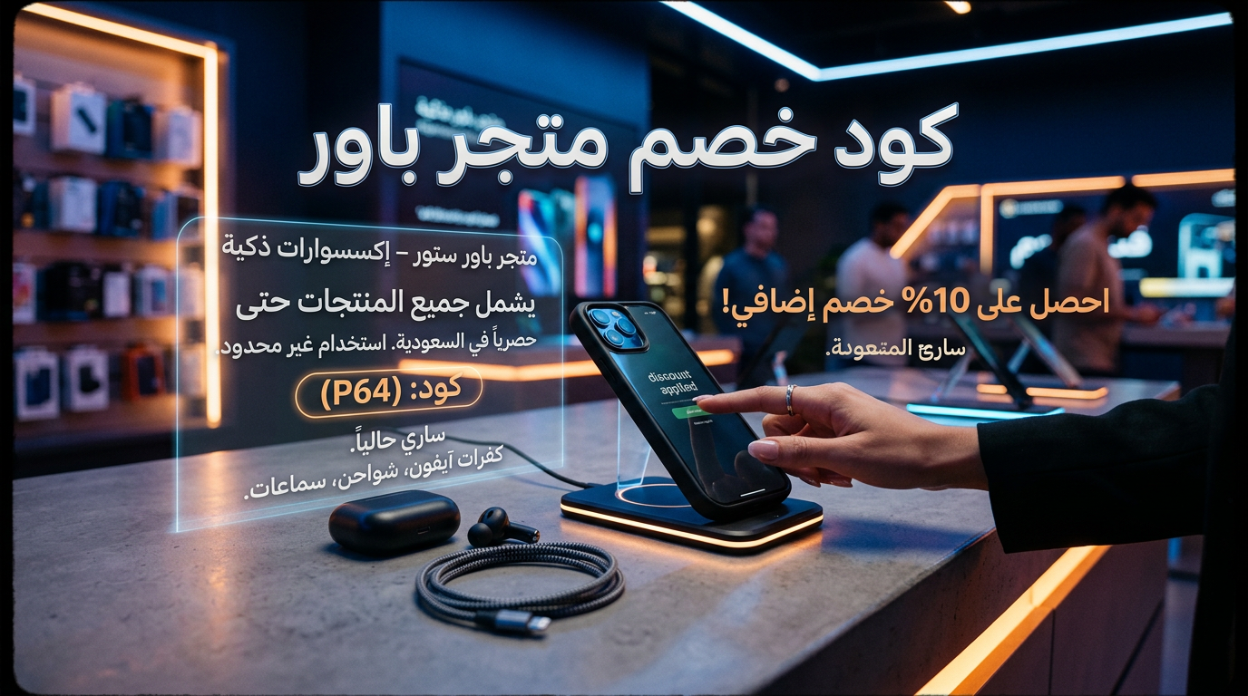 كود خصم متجر باور وتفاصيله