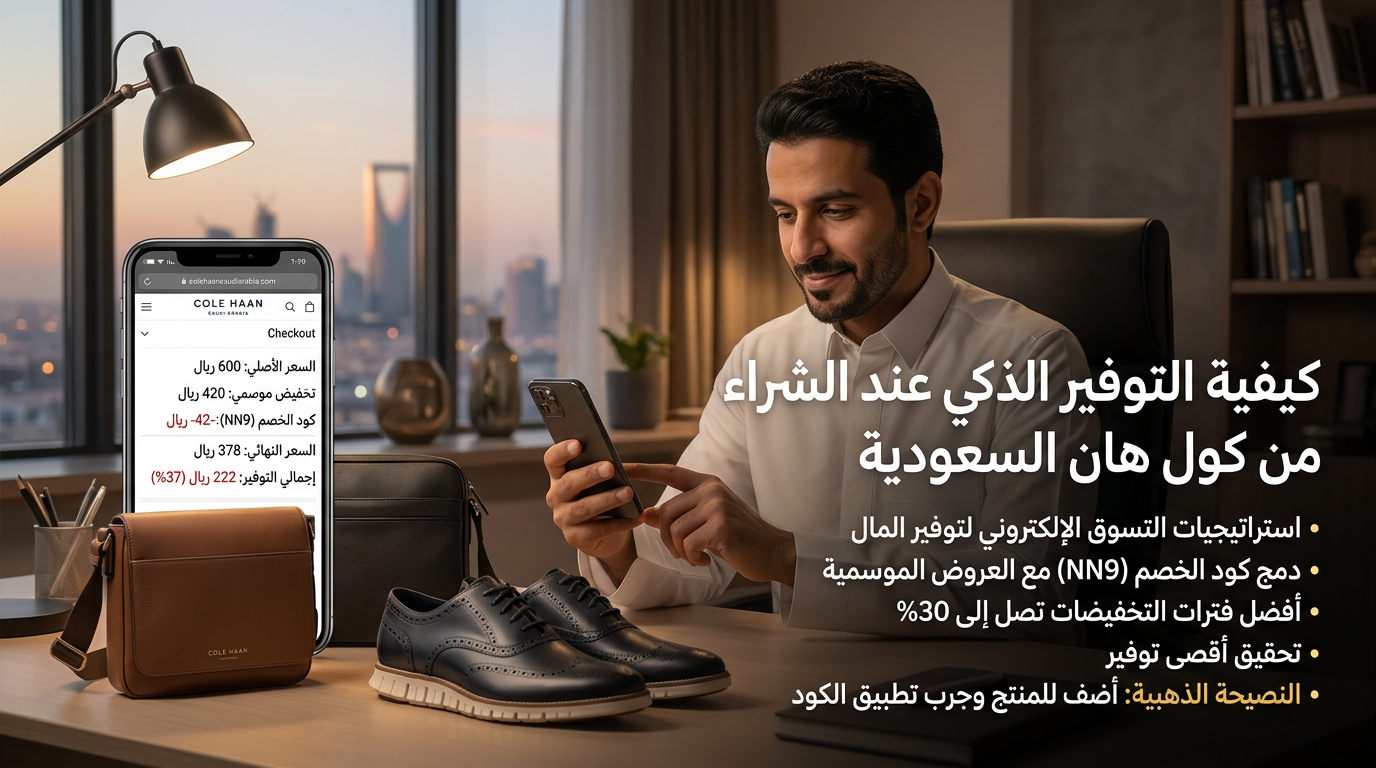 كيفية التوفير الذكي عند الشراء من كول هان السعودية