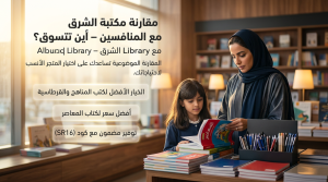 مقارنة مكتبة الشرق مع المنافسين