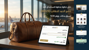 طريقة استخدام كود خصم الحمد للحقائب