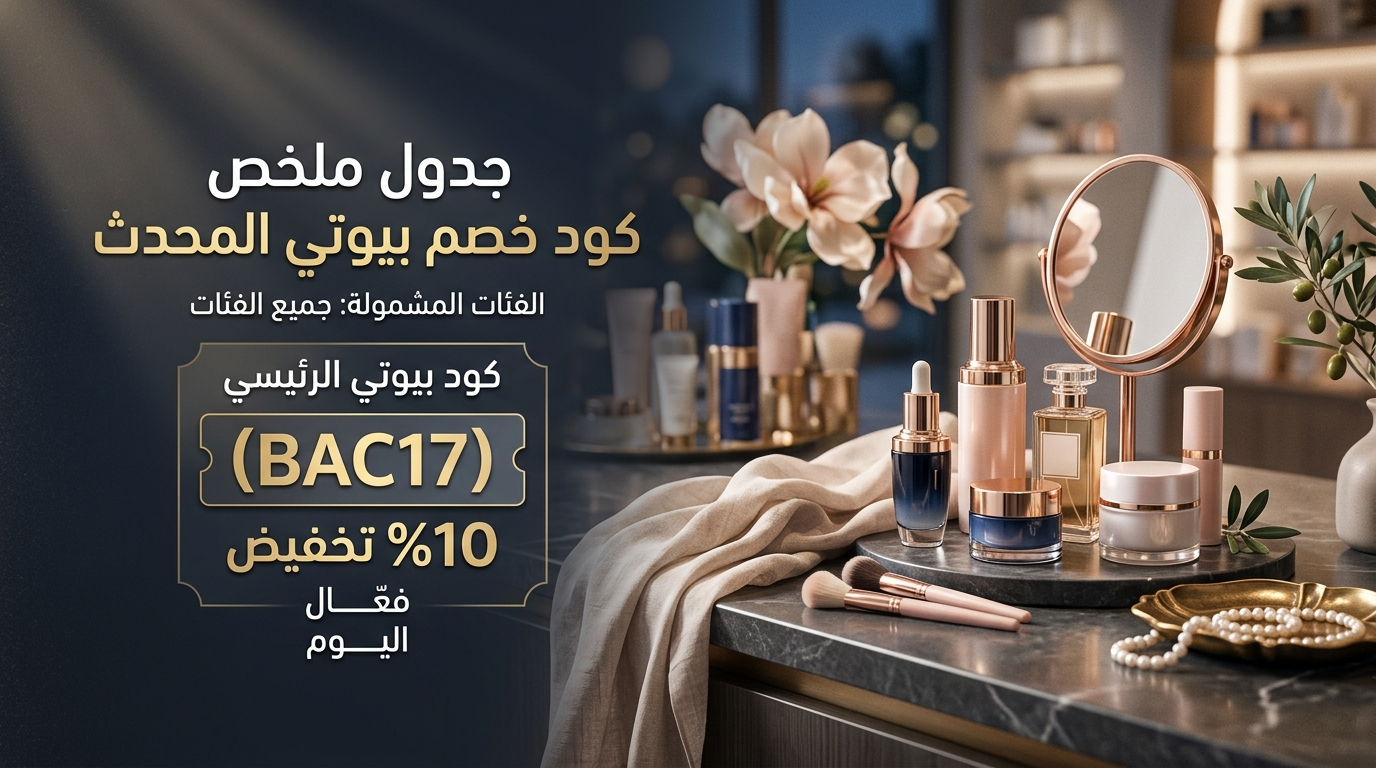 أبرز التفاصيل حول كود خصم بيوتي المحدث
