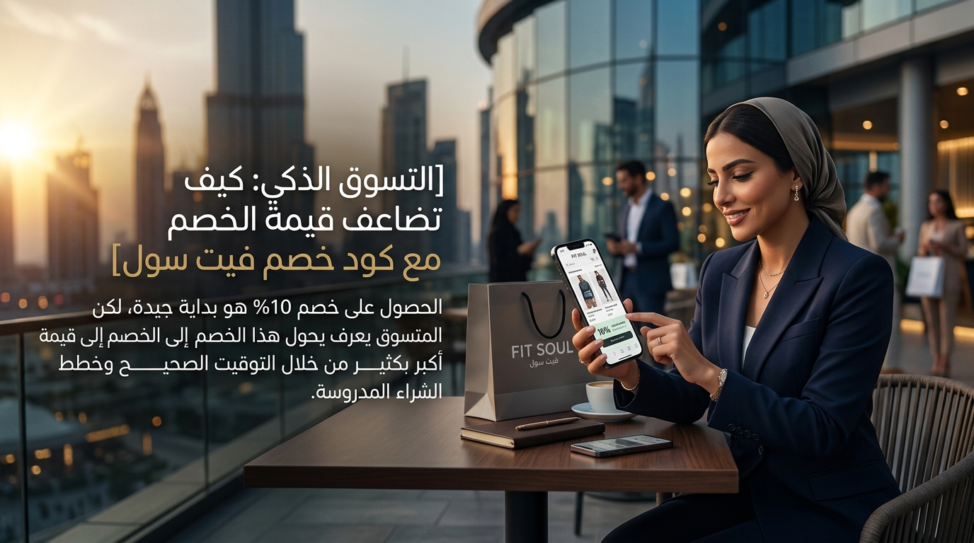 التسوق الذكي كيف تضاعف قيمة الخصم مع كود خصم فيت سول