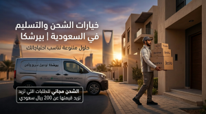 الشحن والتسليم الخاصة ببيرشكا داخل السعودية