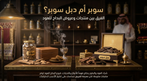 الفرق بين منتجات وعروض موقع البداح للعود