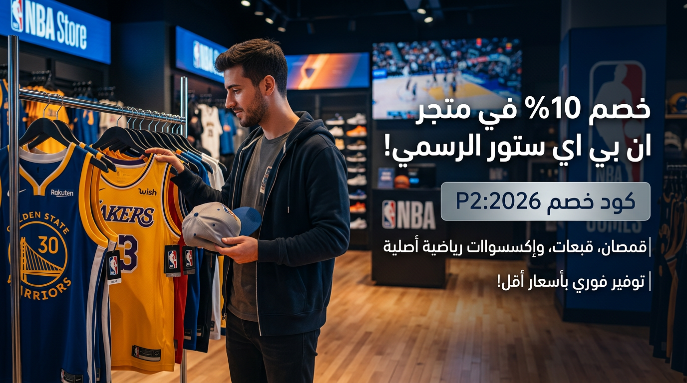 بيانات حول كود خصم ان بي اي ستور الفعّال